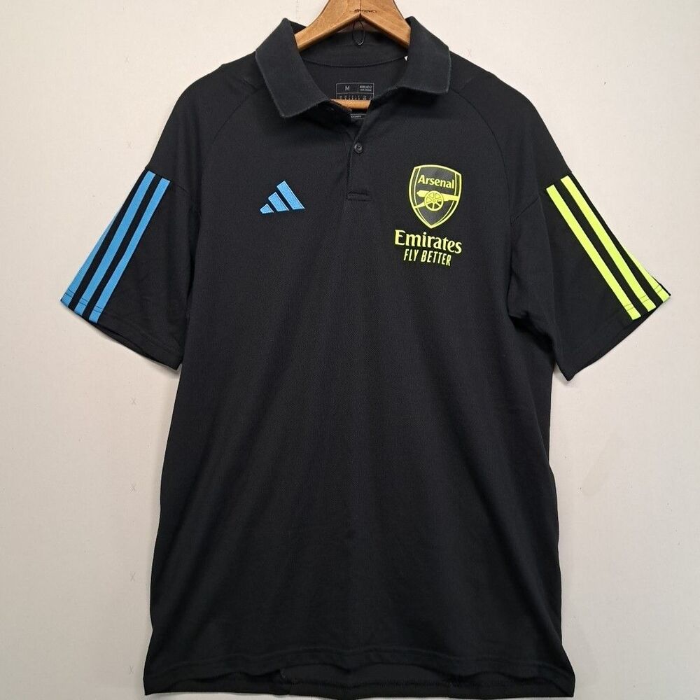 Adidas Arsenal FC Emirates Training Polo Shirt Men's Size Medium Soccer Football